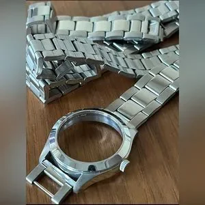 MMM faceless stainless steel watch belt OS 28.5” UNI​​​​ Maison Margiela MMM faceless stainless steel watch belt  main image 3